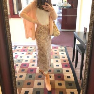 Pastel Leopard Skirt, S, by UO